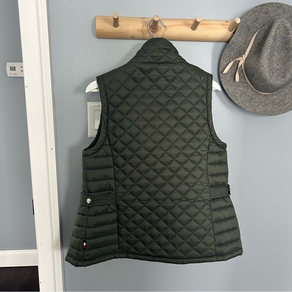 Green quilted Tommy Hilfiger vest - Picture 3 of 3